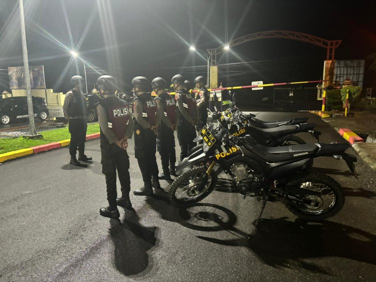 Polres Morowali Menggelar Patroli Perintis Presisi Antisipasi Kenakalan Remaja dan Gangguan Kamtibmas
