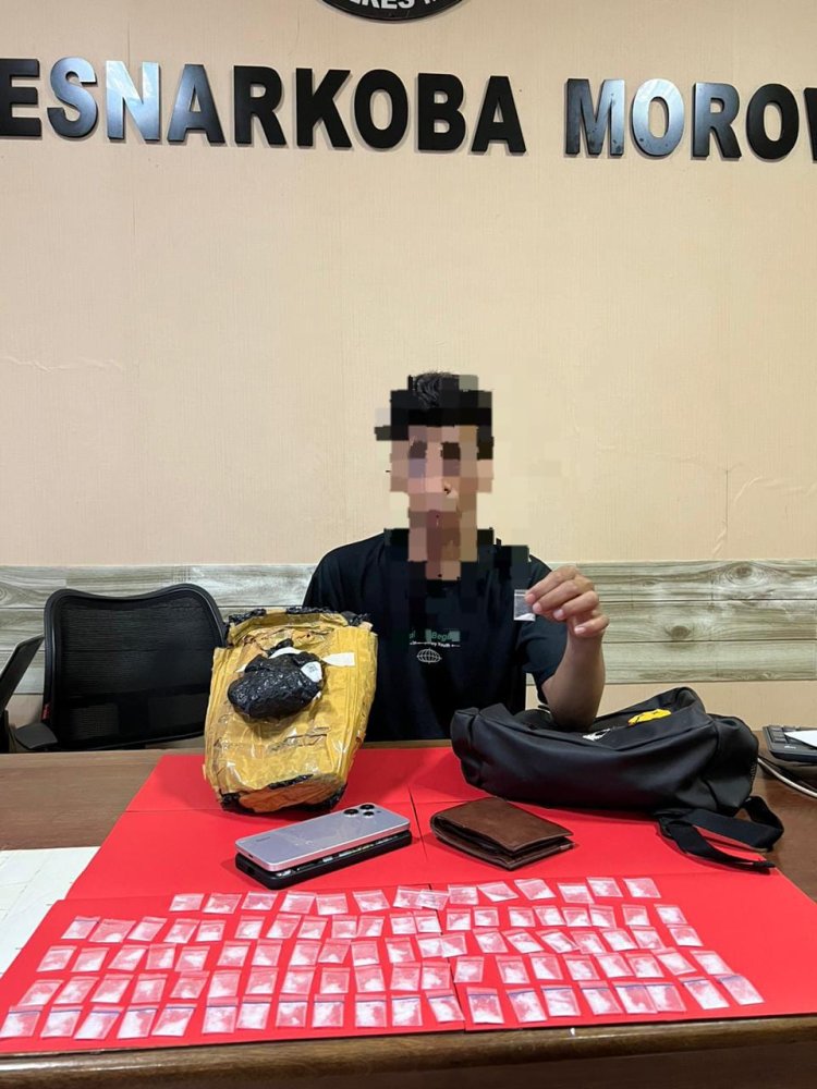 Satres Narkoba Polres Morowali Berhasil Gagalkan Upaya Peredaran Narkotika jenis Sabu 