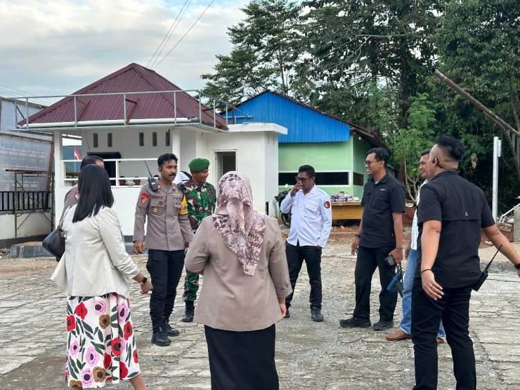 Polres Morowali Amankan pendaftaran dan Deklarasi Bakal Pasangan Calon Bupati dan Wakil Bupati Pilkada Morowali 2024