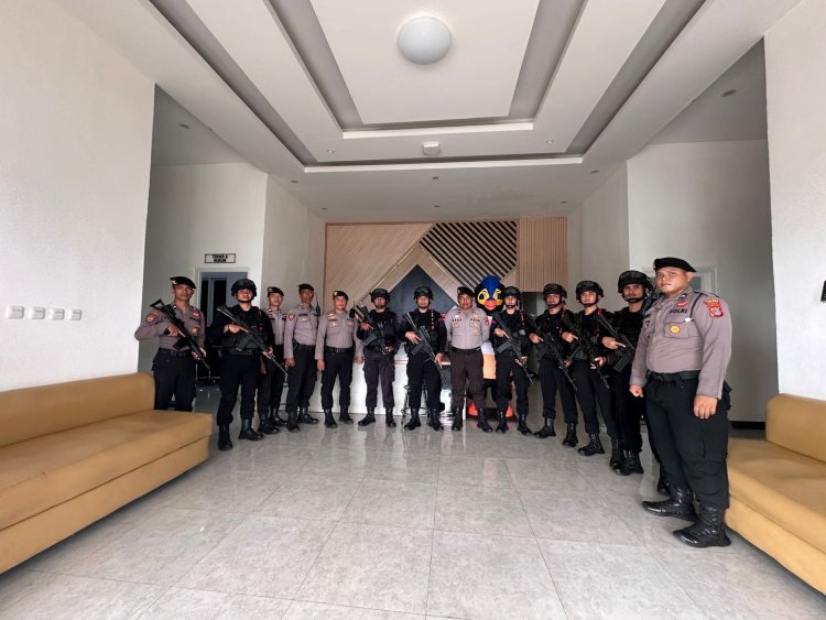 Polres Morowali Gelar Patroli Gabungan Ops Mantap Praja Tinombala 2024, Pastikan Keamanan Tahap Penetapan Calon Bupati