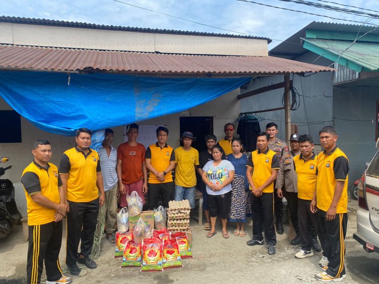 Polres Morowali melalui Polsek Bahodopi Gelar Jumat Berkah di Bahomakmur