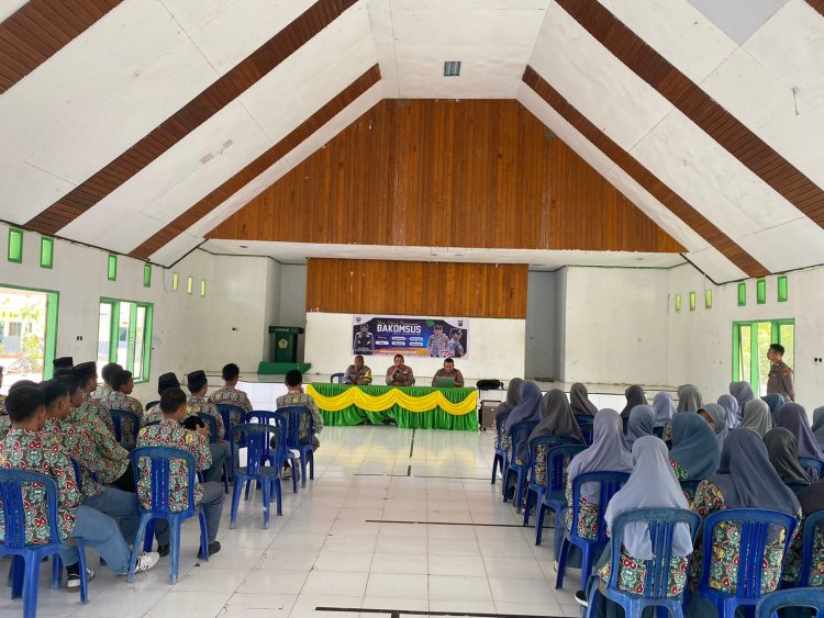 Polres Morowali Sosialisasi Penerimaan Bakomsus Polri