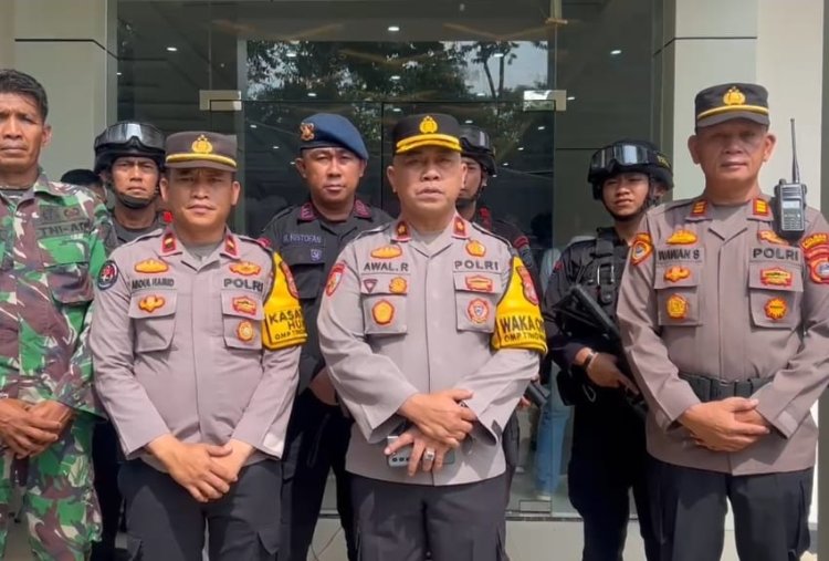 Pasca Kebakaran Kantor KPU Morowali, Berikut Update Pihak Kepolisian!