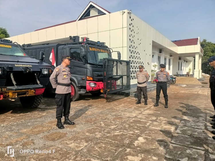 Polres Morowali Perkuat Pengamanan Kantor KPU dan Bawaslu Pasca Pilkada 2024