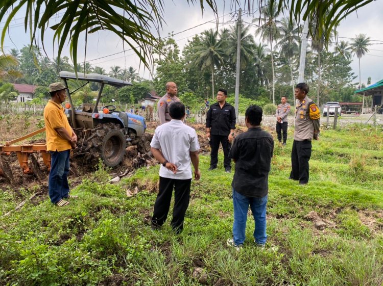 Polres Morowali Gelar Pembukaan Lahan Produktif dan Rapat Koordinasi Pemanfaatan Lahan