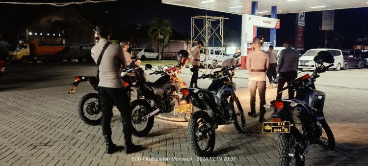Polres Morowali Gelar Patroli Dialogis Jelang Natal dan Tahun Baru