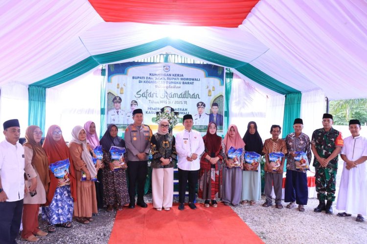 Kapolres Morowali hadiri Safari Ramadhan 1446 H/2025 M di Kecamatan Bungku barat