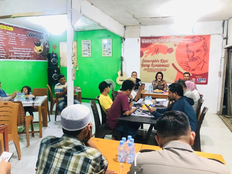Gelar Silahturahmi, Kasat Lantas Polres Morowali Bangun Sinergitas Bersama Jurnalis