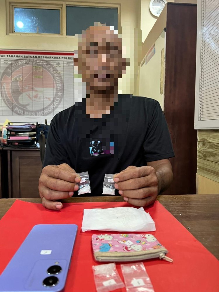 Polres Morowali Ungkap Peredaran Sabu di Desa Limbo Makmur, Satu Pelaku Diamankan