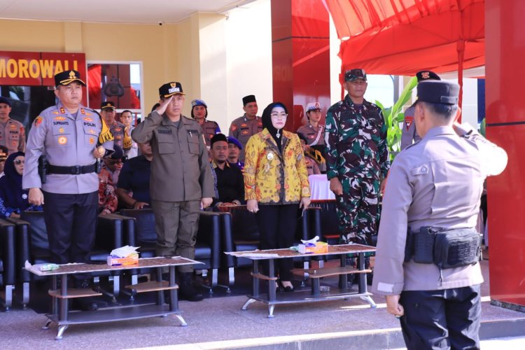 Polres Morowali Gelar Apel Pasukan Operasi Ketupat Tinombala 2025 untuk Pengamanan Hari Raya Idul Fitri 1446 H