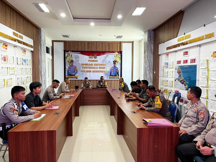 Tim ADTT Itwasda Polda Sulteng Gelar Audit Operasi Ketupat Tinombala 2025 di Polres Morowali
