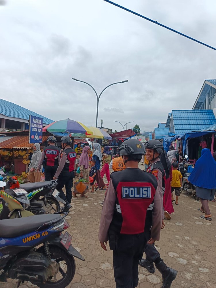 Jelang Idulfitri, Satsamapta Polres Morowali Perketat Keamanan dengan Patroli Dialogis