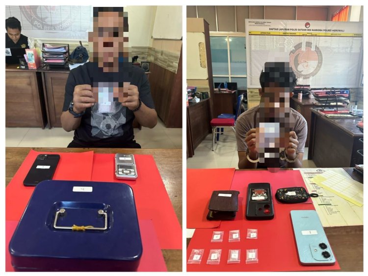 Polres Morowali Ungkap Kasus Dugaan Peredaran Narkotika Golongan I Jenis Sabu seberat bruto 32,87 Gram 