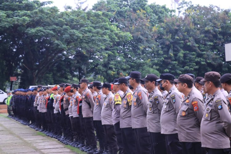 Polres Morowali Kerahkan 627 Personel Gabungan untuk Amankan May Day 2025