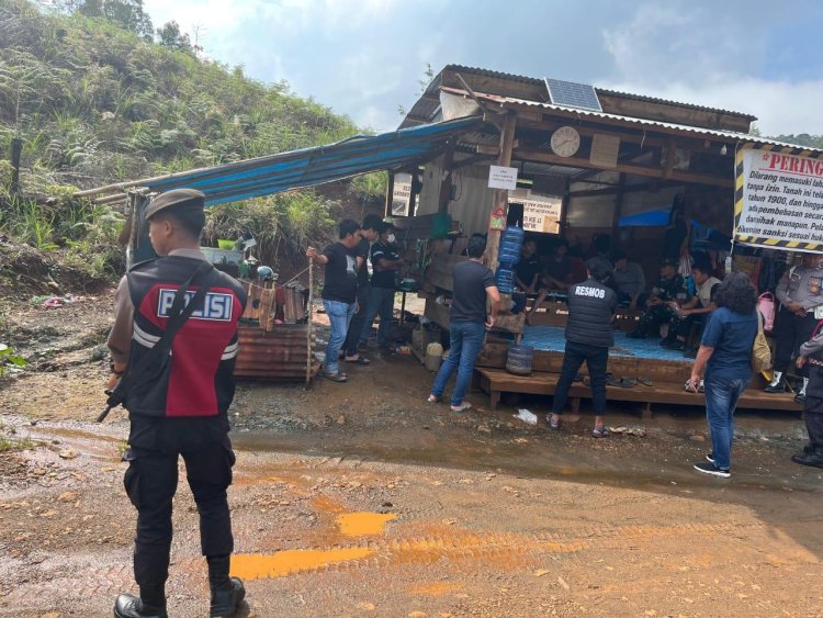 Satgas Operasi Pekat Polres Morowali dan Saber Pungli Morowali Tertibkan Praktik Pungli di Topogaro dan Jalur Seba-seba