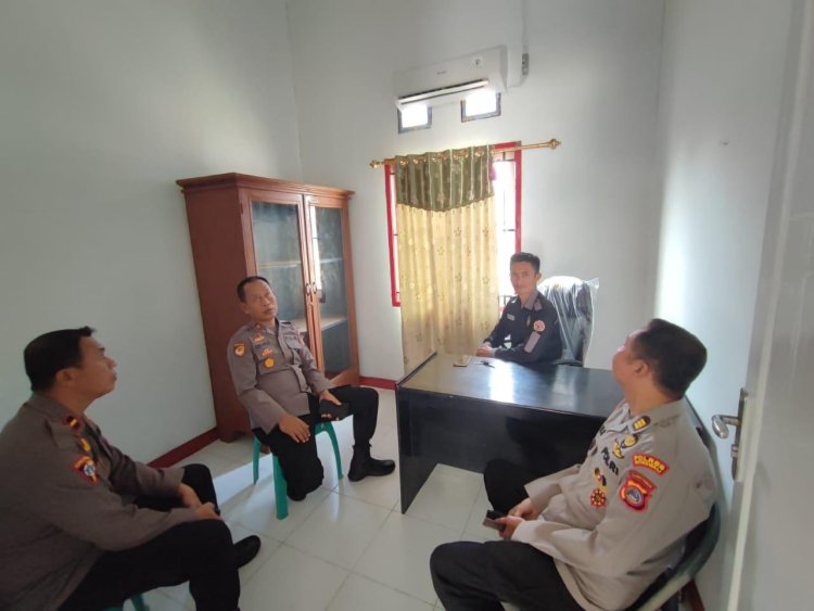 Polres Morowali Tinjau Lokasi Rencana Pembangunan Polsubsektor Bungku Timur di Desa Kolono