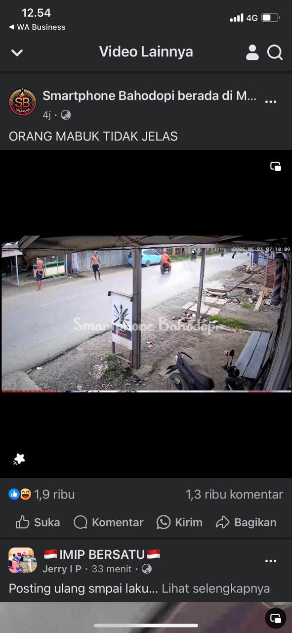 Viral di Media Sosial, Polsek Bahodopi Amankan Dua Pelaku Premanisme