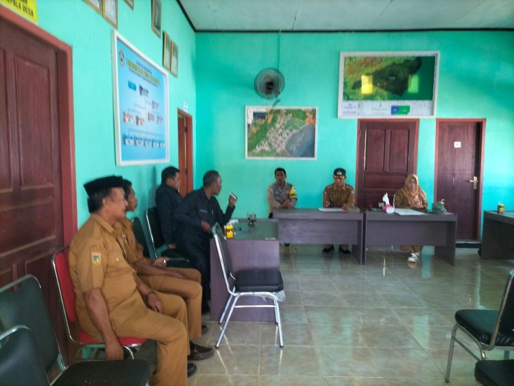 Kapolres Morowali Perintahkan Bhabinkamtibmas Awasi Penggunaan Dana Desa di Kabupaten Morowali