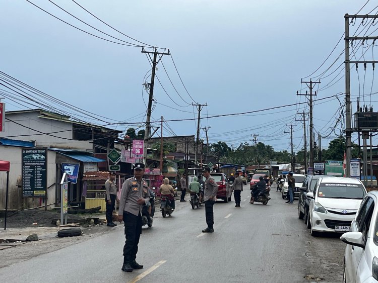 Tanggapi Keluhan Warga, Polsek Bahodopi Gelar Razia Knalpot Brong