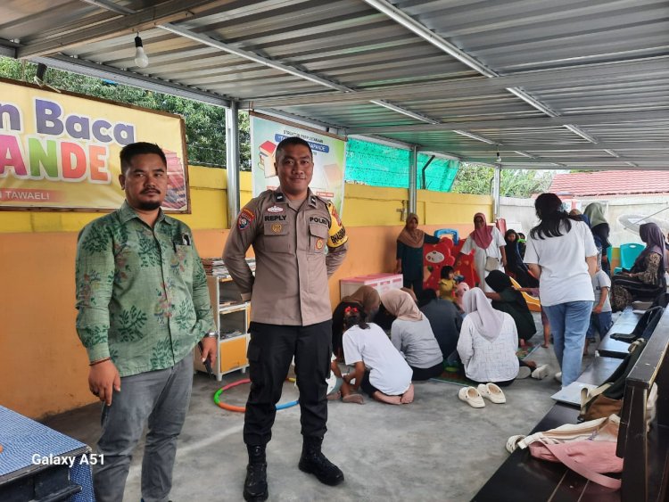 Polisi Ini Bangun Taman Baca dari Lahan Sampah, Kini Diganjar Penghargaan