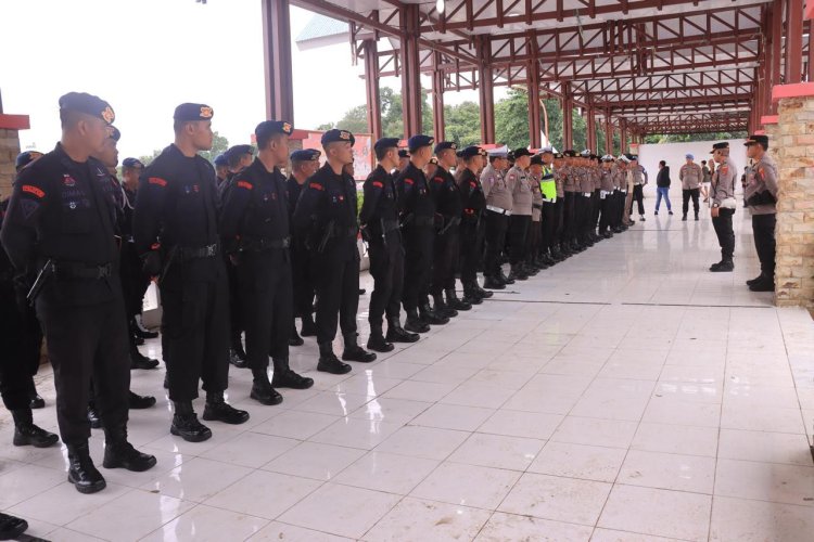 Polres Morowali Gelar Pengamanan Balap Motor Piala Kapolda Sulteng Seri 3 di Morowali