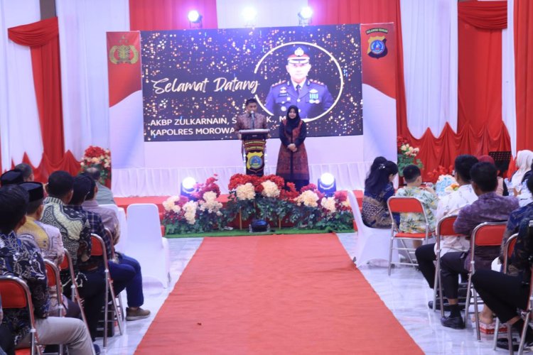 Acara Pisah Sambut Digelar, Akbp Zulkarnain Resmi Jabat Kapolres Morowali