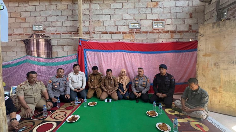 Kunjungi Keluarga MR, Polda Sulteng Ucapkan Duka Cita dan Berjanji Kasusnya Ditangani Secara Profesional dan Transparan