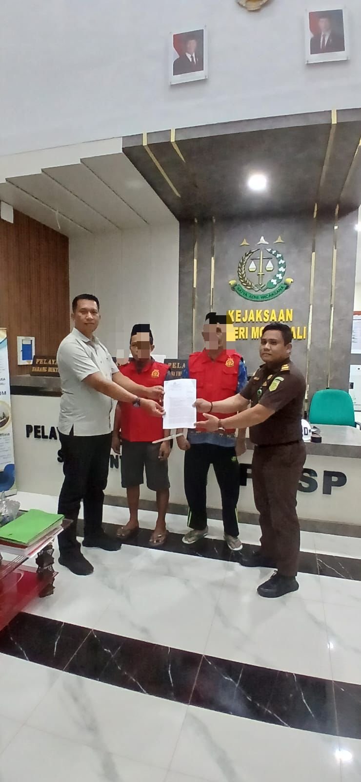 Polres Morowali Serahkan Dua Tersangka dan Barang Bukti Kasus Narkotika ke Kejaksaan Negeri Morowali