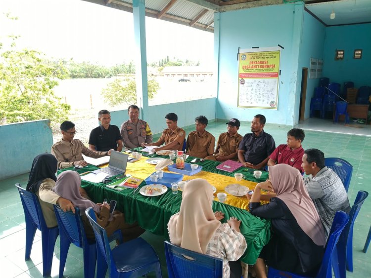 Bhabinkamtibmas Polsek Wita Ponda Ajak Warga Jaga Kerukunan dan Toleransi Lewat Sambang Silaturahmi