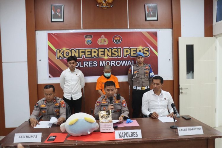 Polres Morowali Ungkap Kasus Narkotika, Amankan Sabu Seberat 1 Kg Lebih di Bahodopi