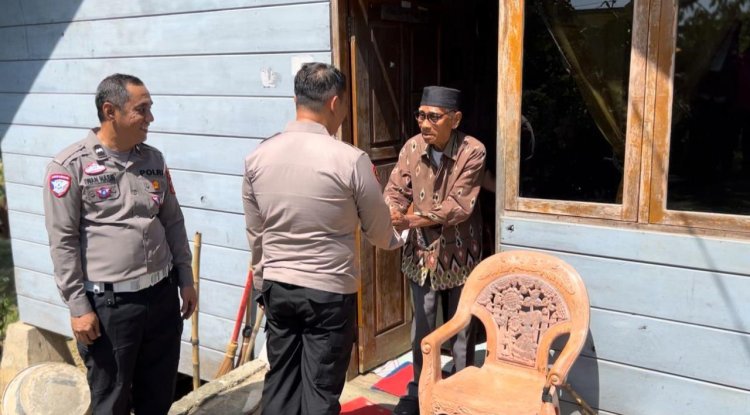 Satlantas Polres Morowali Gelar Anjangsana, Wujud Kepedulian di Momen HUT Lantas ke-70
